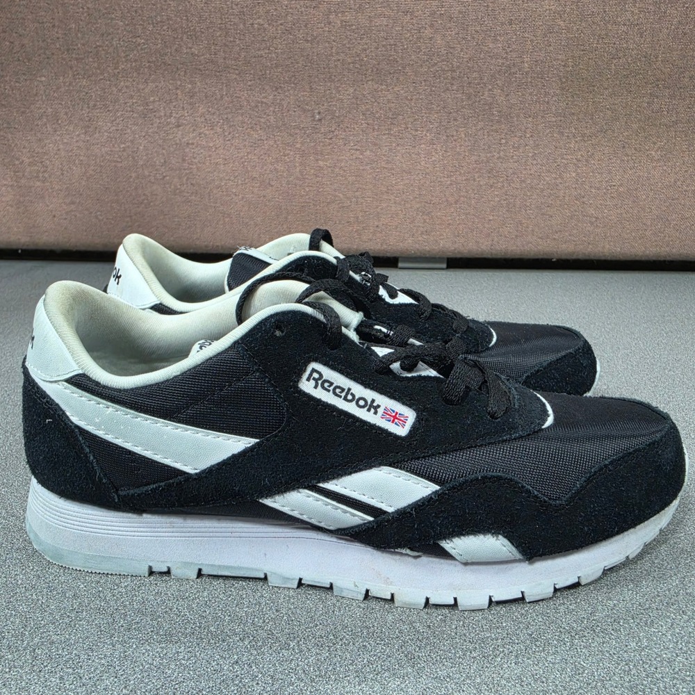 Reebok Classic Nylon Sneakers Women's 5 Excellent Retro Running Shoes